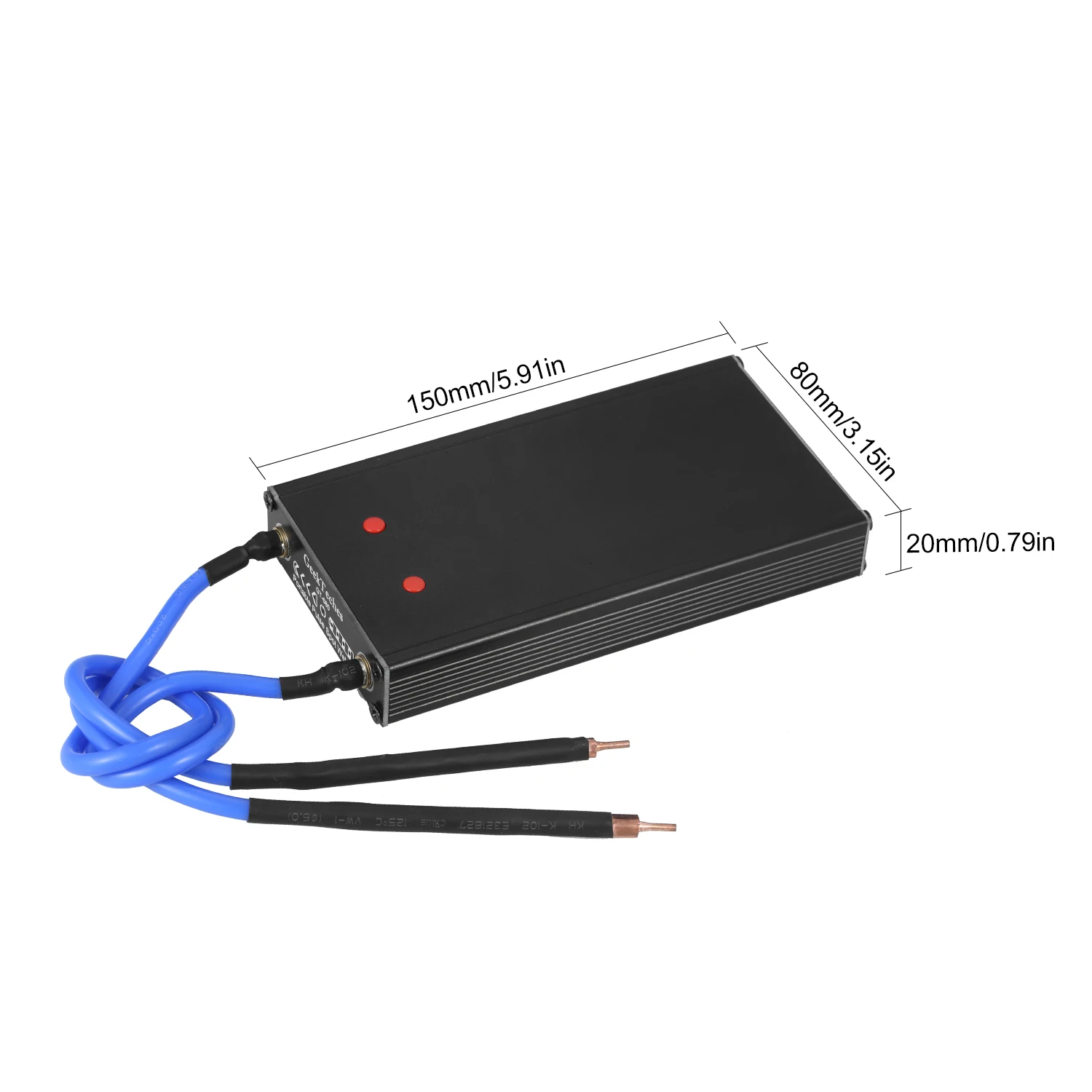 Pulse Spot Welder Mini Spot Welding Machine with 2 Welder Pen DIY 18650/21700/32650 Lithium Battery Nickel Belt Spot Welding
Pulse Spot Welder Mini Spot Welding Machine with 2 Welder Pen DIY 18650/21700/32650 Lithium Battery Nickel Belt Spot Welding