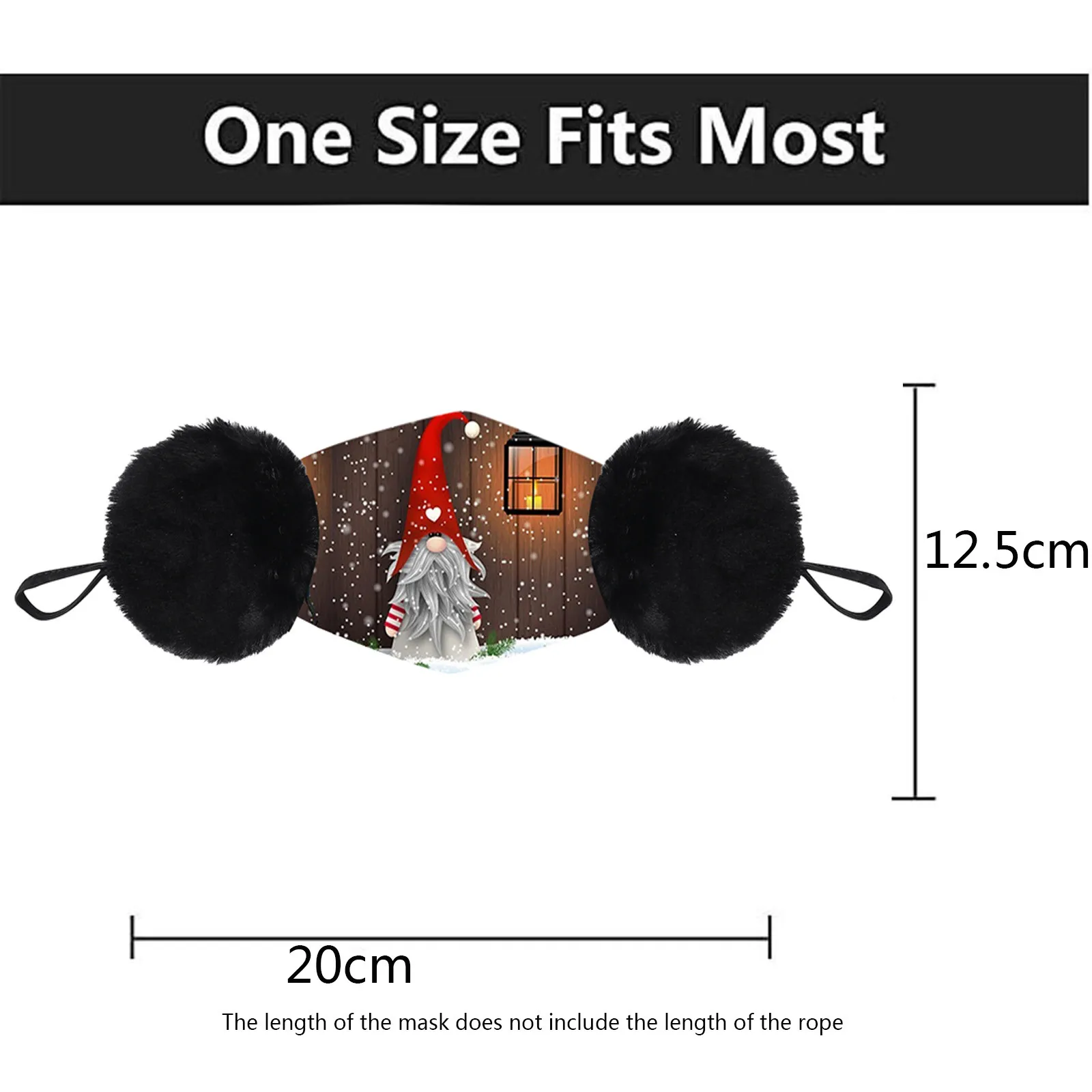 1pc Unisex Christmas Face Mask With Earmuffs Snowman Printed Winter Warm Plush Mouth Mask Reusable Face Cover Mask Mascarillas 
1pc Unisex Christmas Face Mask With Earmuffs Snowman Printed Winter Warm Plush Mouth Mask Reusable Face Cover Mask Mascarillas