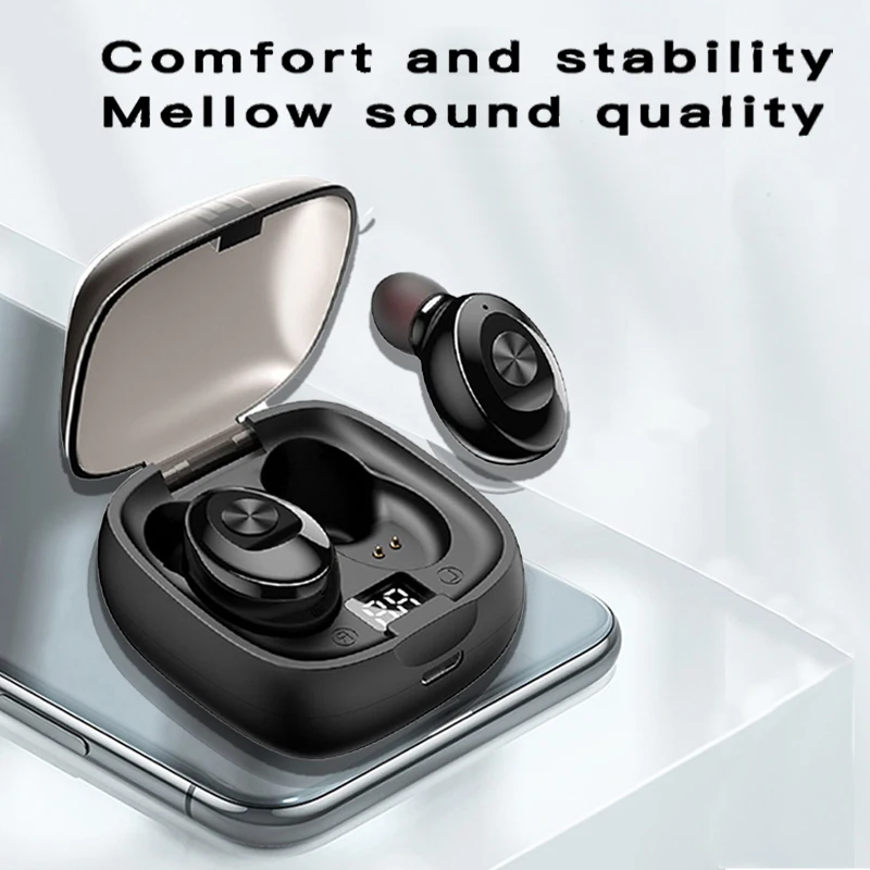 Bluetooth Wireless Headphones Comfort and Stability Waterproof Sports Headset Simple Portable Long Battery Life Music Eadrbuds
Bluetooth Wireless Headphones Comfort and Stability Waterproof Sports Headset Simple Portable Long Battery Life Music Eadrbuds