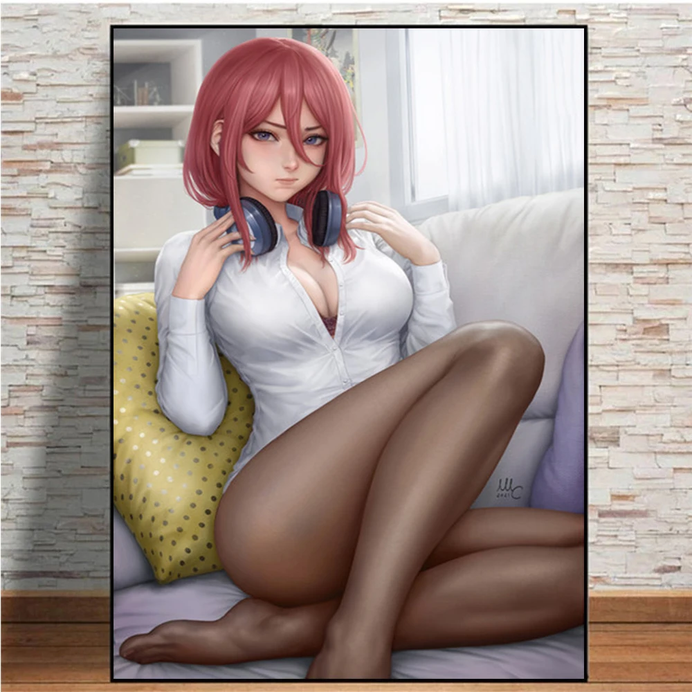 The Quintessential Bedroom Decor Cute Sexy Character Quintuplets Poster Anime Canvas Oil Painting Wall Home Live Room Decoration
The Quintessential Bedroom Decor Cute Sexy Character Quintuplets Poster Anime Canvas Oil Painting Wall Home Live Room Decoration