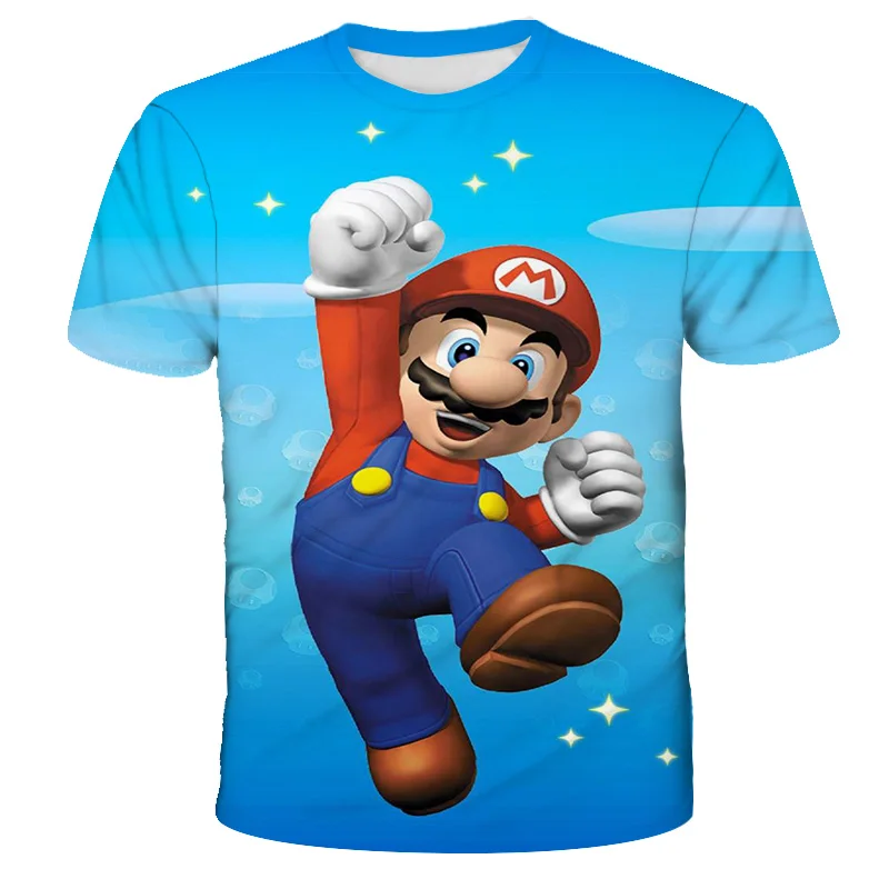 Child 3D New Mario Print T-shirt Clothes Boys and Girls Summer T-shirt Baby Funny Clothes Trendy T-shirt 
Child 3D New Mario Print T-shirt Clothes Boys and Girls Summer T-shirt Baby Funny Clothes Trendy T-shirt