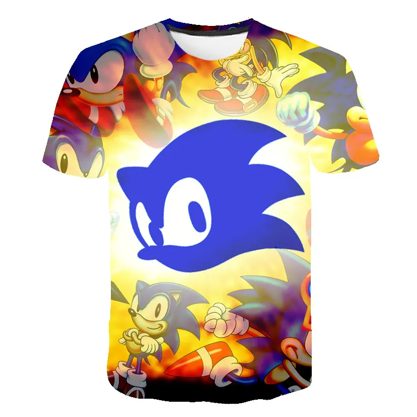 Kids Hot t-shirts Boys Girls Cartoon Anime Short Sleeve Cool Game Supersonic Tshirt Baby Summer Casual Fashion Tops 4-14Y Tee
Kids Hot t-shirts Boys Girls Cartoon Anime Short Sleeve Cool Game Supersonic Tshirt Baby Summer Casual Fashion Tops 4-14Y Tee