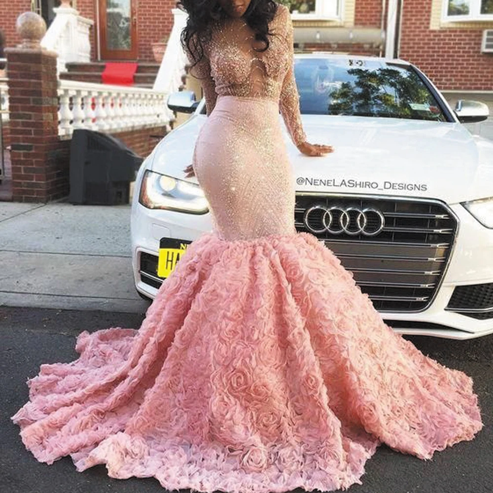SuperKimJo Vestidos Elegantes Floral Pink Evening Dresses Long Sleeve Beaded Mermaid Modest Luxury Elegant Evening Gown 2021
SuperKimJo Vestidos Elegantes Floral Pink Evening Dresses Long Sleeve Beaded Mermaid Modest Luxury Elegant Evening Gown 2021