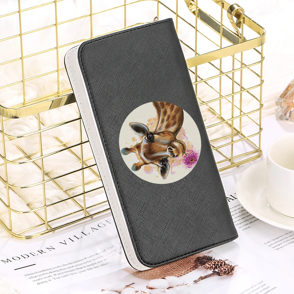 Fashion Long Leather Women Wallets Animal Prints Design Girl Purse Money Bag Credit Card Holder Female Wallet Support Customized
Fashion Long Leather Women Wallets Animal Prints Design Girl Purse Money Bag Credit Card Holder Female Wallet Support Customized