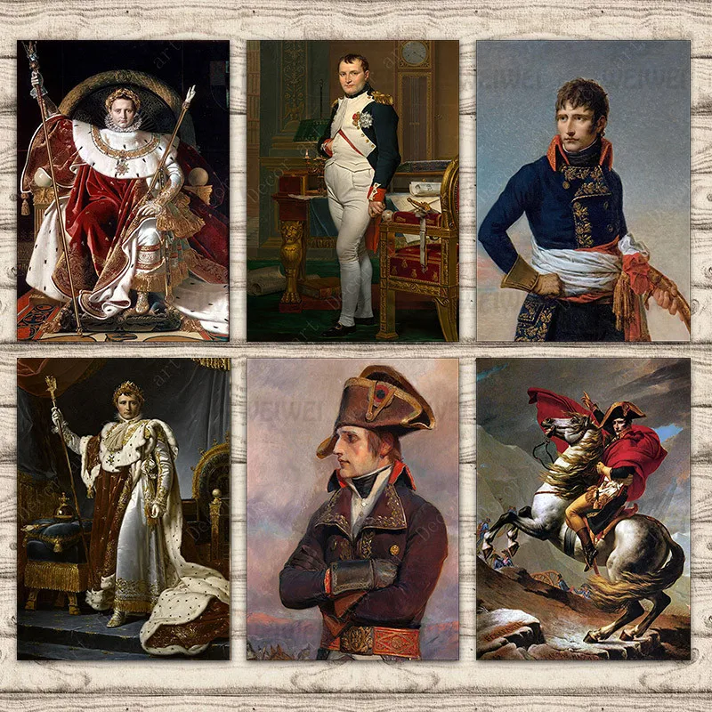 Vintage Kraft Poster Emperor Napoleon Bonaparte Portrait Canvas Paintings Coated Wall Stickers Home Decoration Gift
Vintage Kraft Poster Emperor Napoleon Bonaparte Portrait Canvas Paintings Coated Wall Stickers Home Decoration Gift