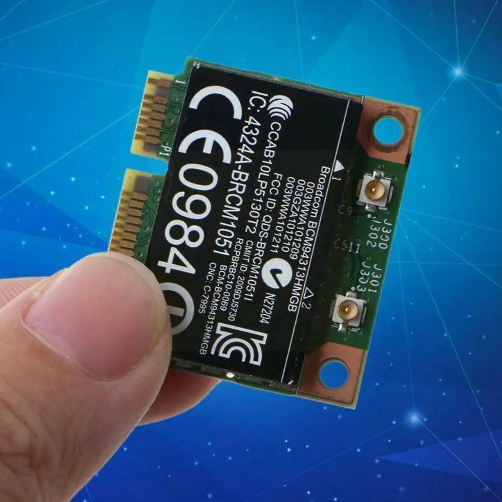 Для Bcm94313hmgb Bcm4313 Wifi + Bluetooth Dv6 G6 Dv7 Mini 300mbps Cq43 Card 4,0 G4 Sps 657325-001 Cq57 Pci-e для H I9l4
Для Bcm94313hmgb Bcm4313 Wifi + Bluetooth Dv6 G6 Dv7 Mini 300mbps Cq43 Card 4,0 G4 Sps 657325-001 Cq57 Pci-e для H I9l4