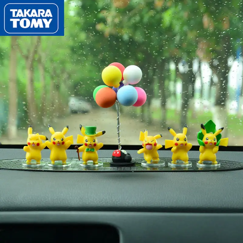 TAKARA TOMY Pokemon Pikachu Doll Car Cartoon Ornaments Creative Car Decoration Supplies Cute Car Decoration
TAKARA TOMY Pokemon Pikachu Doll Car Cartoon Ornaments Creative Car Decoration Supplies Cute Car Decoration