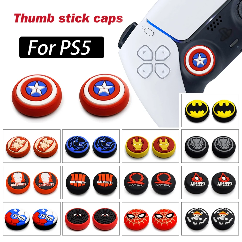 PS5 2PCS Thumb Grip Caps XBOXONE Playstation5 NS Switch Pro Controller Joystick Cap Silicone Rubber Individual Thumb Grip Caps
PS5 2PCS Thumb Grip Caps XBOXONE Playstation5 NS Switch Pro Controller Joystick Cap Silicone Rubber Individual Thumb Grip Caps