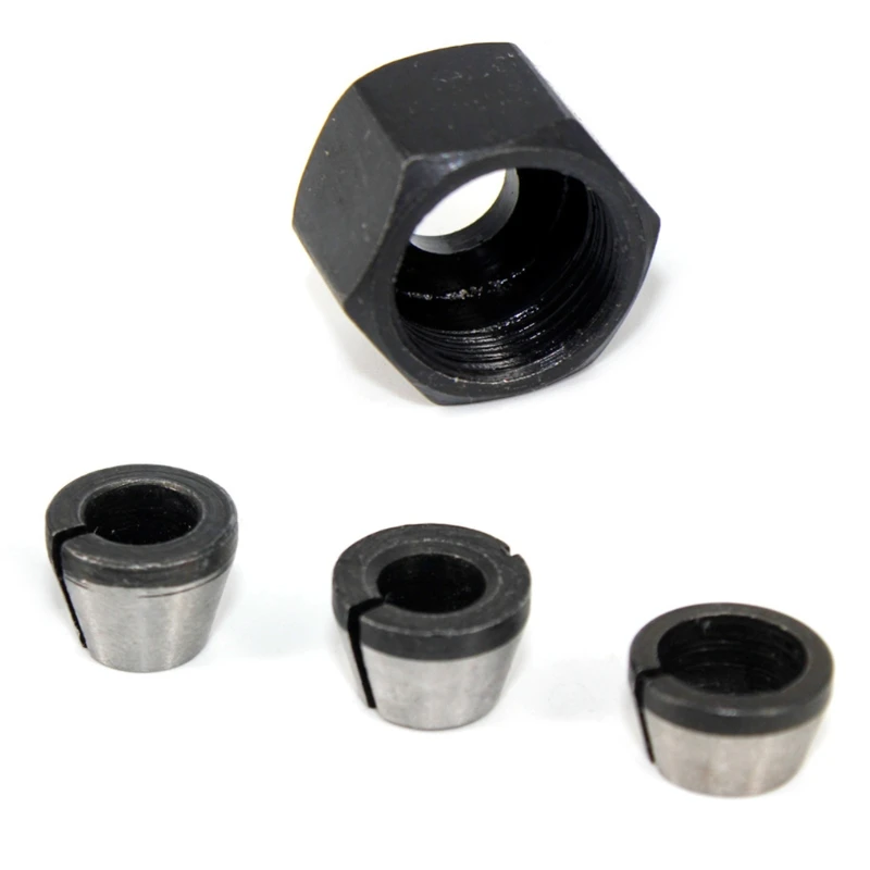 6mm 6.35mm 8mm Collet Chuck Adapter With Nut Engraving Trimming Machine Electric Router High Precision Bit LX0D
6mm 6.35mm 8mm Collet Chuck Adapter With Nut Engraving Trimming Machine Electric Router High Precision Bit LX0D