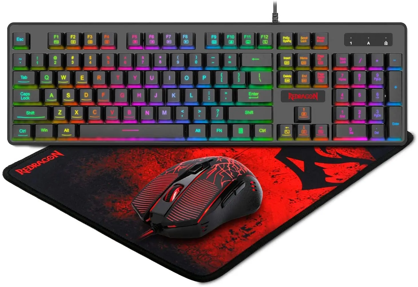 Игровая клавиатура Redragon S107, манипулятор с RGB-подсветкой, 3200 DPI, мышь для ПК на Windows (набор из клавиатуры, мыши и коврика для мыши)
Игровая клавиатура Redragon S107, манипулятор с RGB-подсветкой, 3200 DPI, мышь для ПК на Windows (набор из клавиатуры, мыши и коврика для мыши)