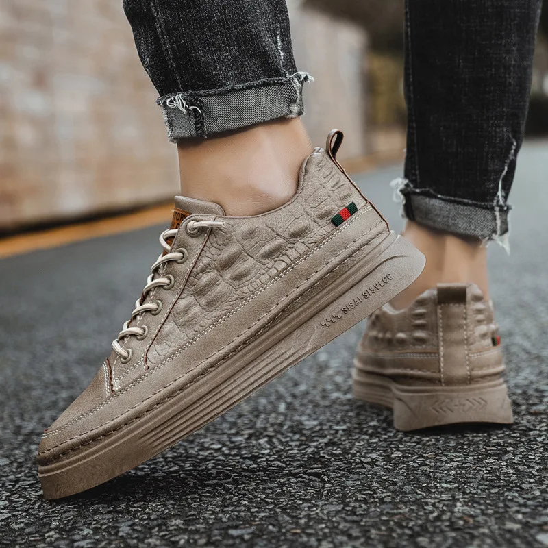 2021 Fall New Men's Fashion Casual Shoes Sneakers Men's Vulcanized Shoes Platform Sneakers High-quality Men's Sneakers
2021 Fall New Men's Fashion Casual Shoes Sneakers Men's Vulcanized Shoes Platform Sneakers High-quality Men's Sneakers