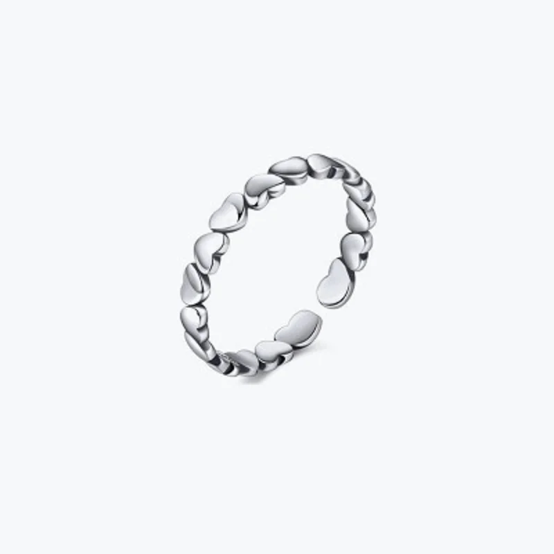 Evimi Minimalist 925 Sterling Silver Heart Rings for Women Couples Engagement Jewelry New Terndy Hollow Party Accessories Gift
Evimi Minimalist 925 Sterling Silver Heart Rings for Women Couples Engagement Jewelry New Terndy Hollow Party Accessories Gift