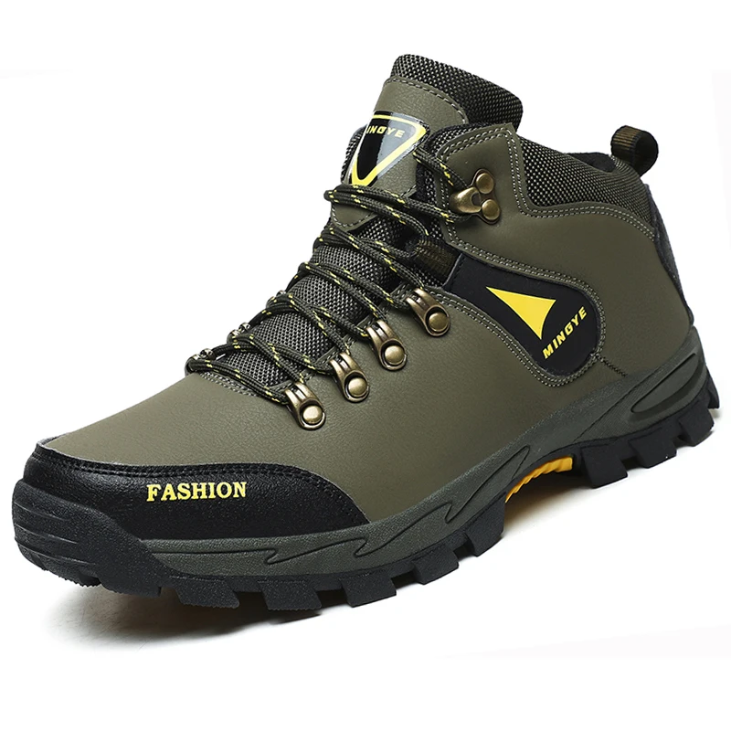 Brand Men Outdoor Boots Waterproof Leather Sneakers Men's Ankle Martin Boots Male Hiking Boots Work Shoes Lace-up Size 39-45
Brand Men Outdoor Boots Waterproof Leather Sneakers Men's Ankle Martin Boots Male Hiking Boots Work Shoes Lace-up Size 39-45