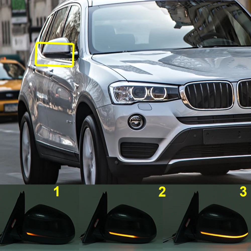 2x Smoke Amber Sequential Dynamic LED Side Mirror Turn Signal Light For BMW X5 F15 2012-2018 M F85 X6 F16 M F86 2013-2018
2x Smoke Amber Sequential Dynamic LED Side Mirror Turn Signal Light For BMW X5 F15 2012-2018 M F85 X6 F16 M F86 2013-2018