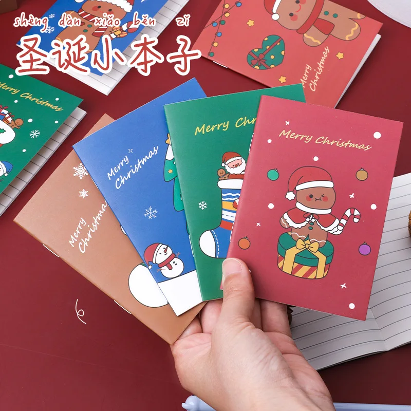 Kawaii Stationery Santa Claus Notebooks for School Supplies Creativity Notepad Cute Anime Notebook Set Diary for Christmas Gift
Kawaii Stationery Santa Claus Notebooks for School Supplies Creativity Notepad Cute Anime Notebook Set Diary for Christmas Gift