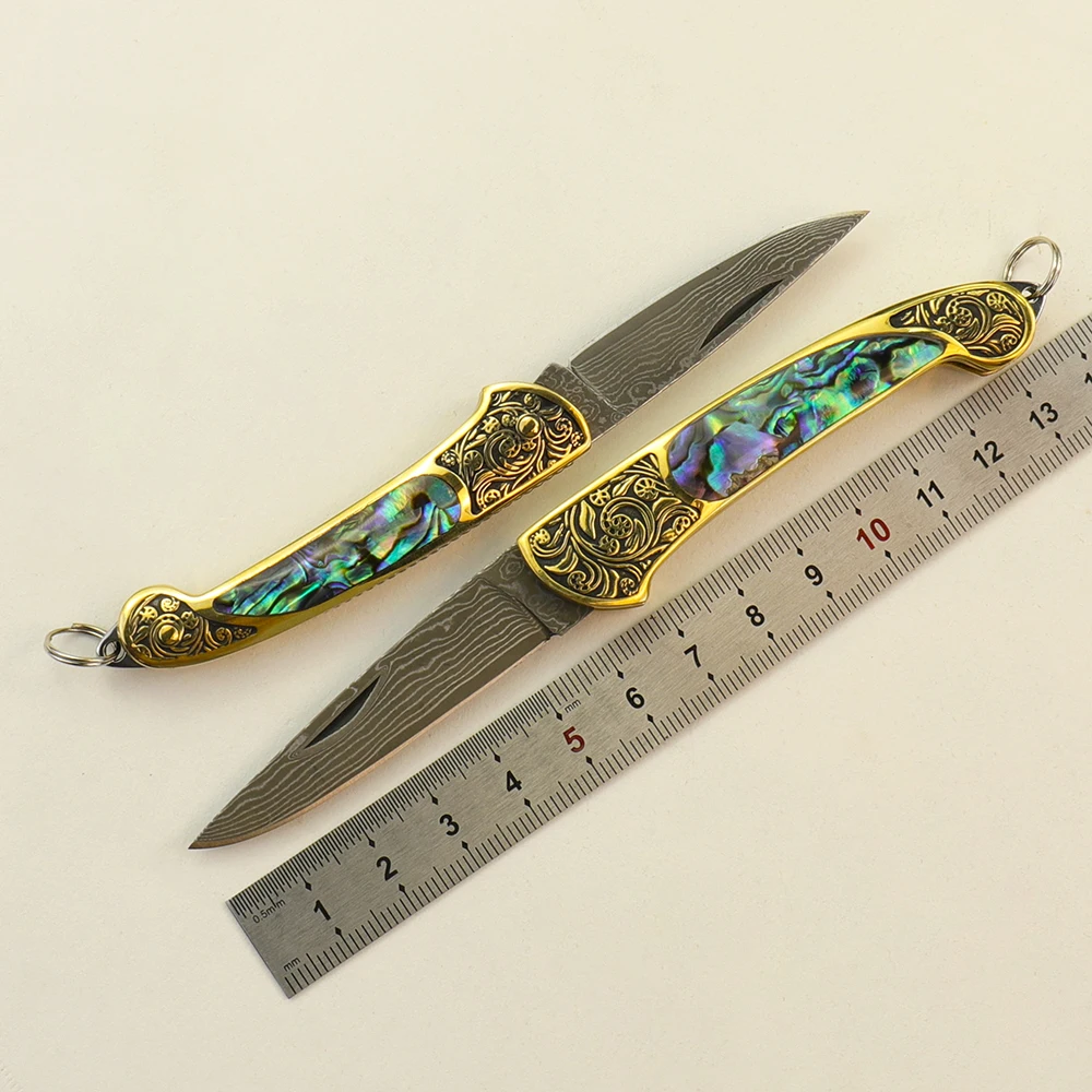 WUBU Damascus Folding Knife Survival Pocket Knife Tactical Self Defense Weapons Hunting Knife Mini Knife EDC Tool
WUBU Damascus Folding Knife Survival Pocket Knife Tactical Self Defense Weapons Hunting Knife Mini Knife EDC Tool