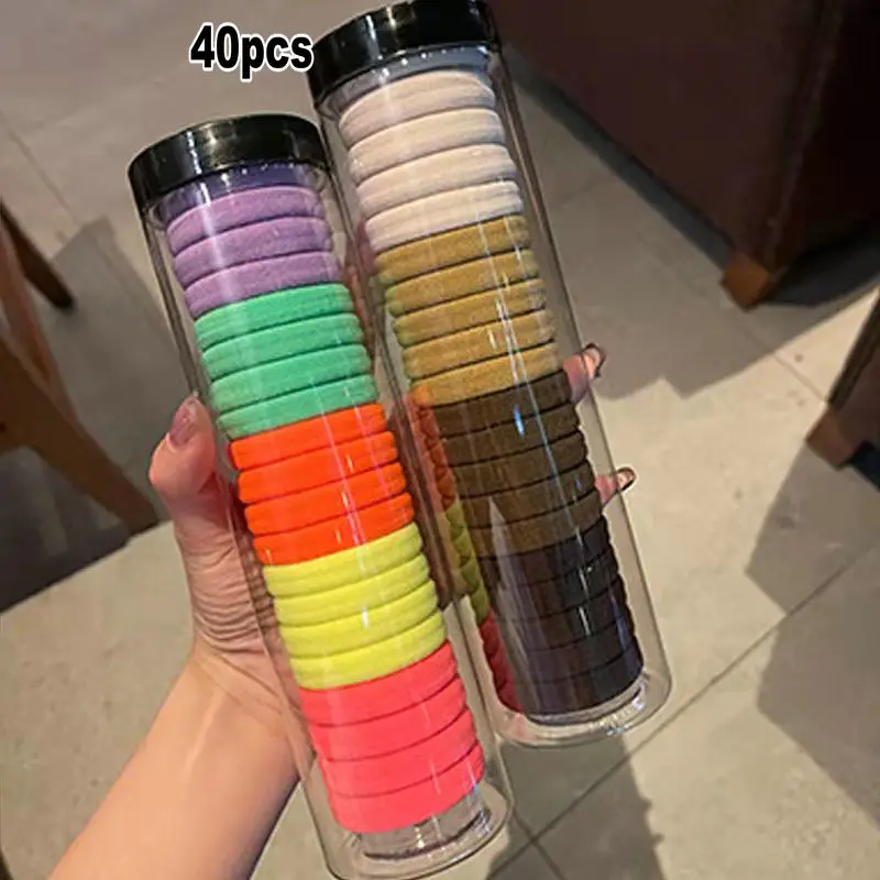 40pcs High Stretch Durable Seamless Hair String Korean Hair String Non-binding Hair Band Rubber Band Women Dropshipping
40pcs High Stretch Durable Seamless Hair String Korean Hair String Non-binding Hair Band Rubber Band Women Dropshipping