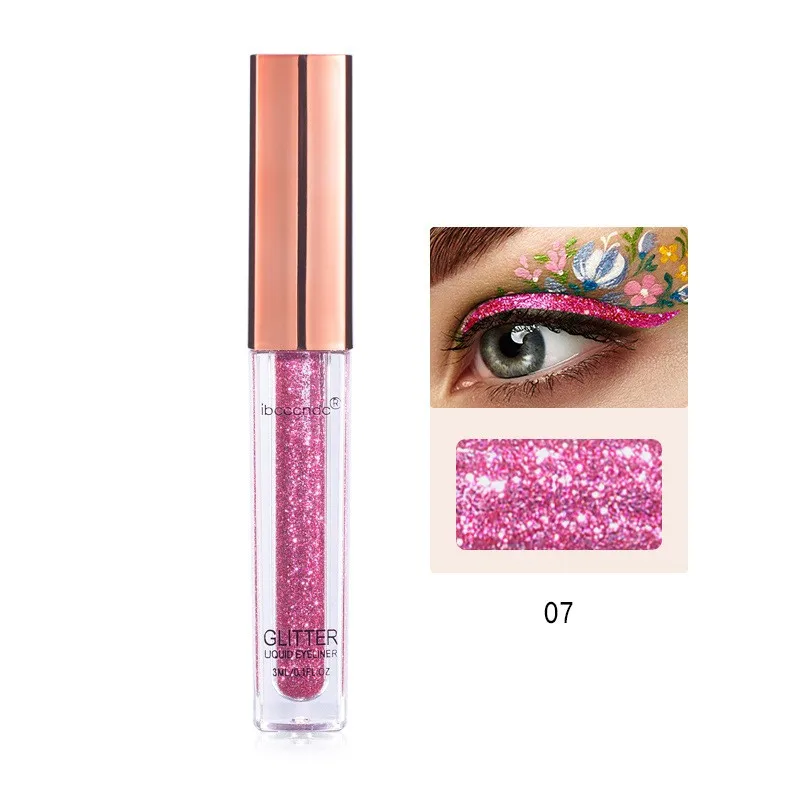 3ml Liquid Glitter Eyeliner Waterproof Shimmer Metallic Colorful Eyeliners Diamond Bright Shining Long Lasting Multi-colors 
3ml Liquid Glitter Eyeliner Waterproof Shimmer Metallic Colorful Eyeliners Diamond Bright Shining Long Lasting Multi-colors