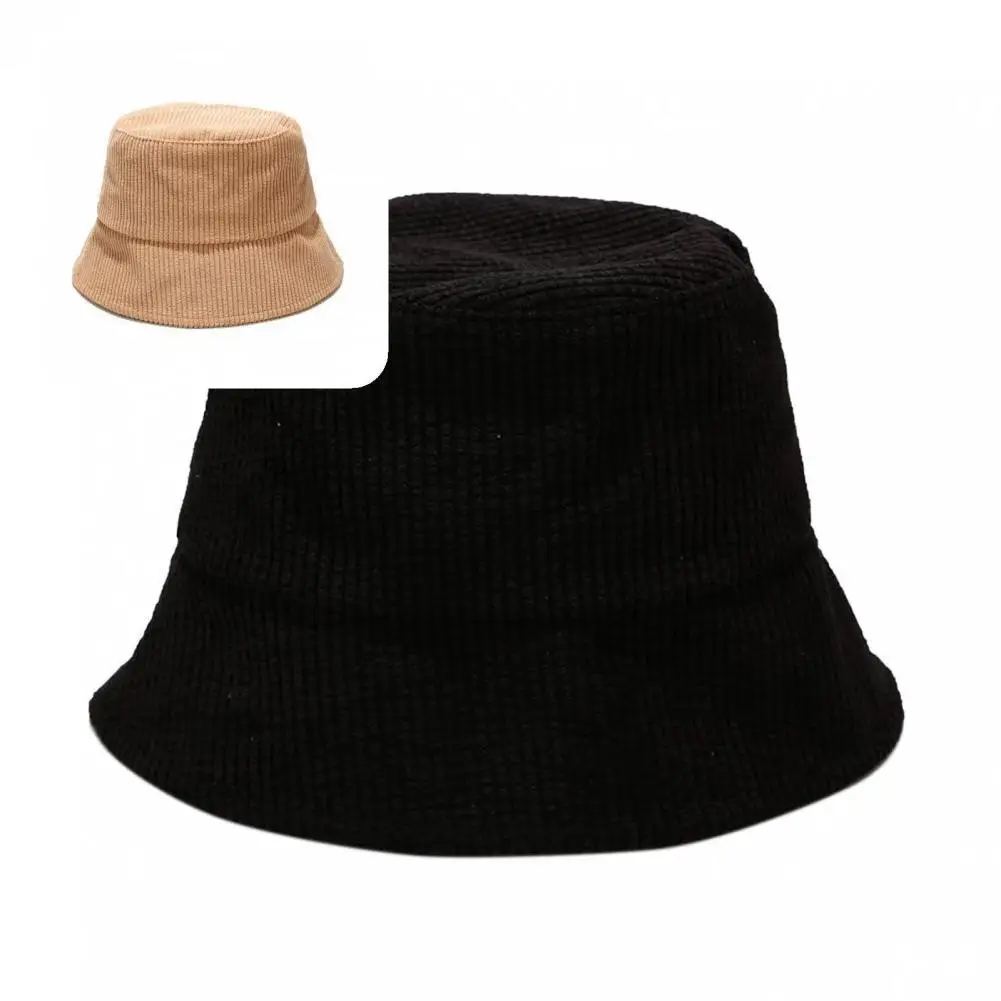 Lightweight Chic Casual Corduroy Couple Cap Korean Style Unisex Bucket Hat Flexible for Travel
Lightweight Chic Casual Corduroy Couple Cap Korean Style Unisex Bucket Hat Flexible for Travel