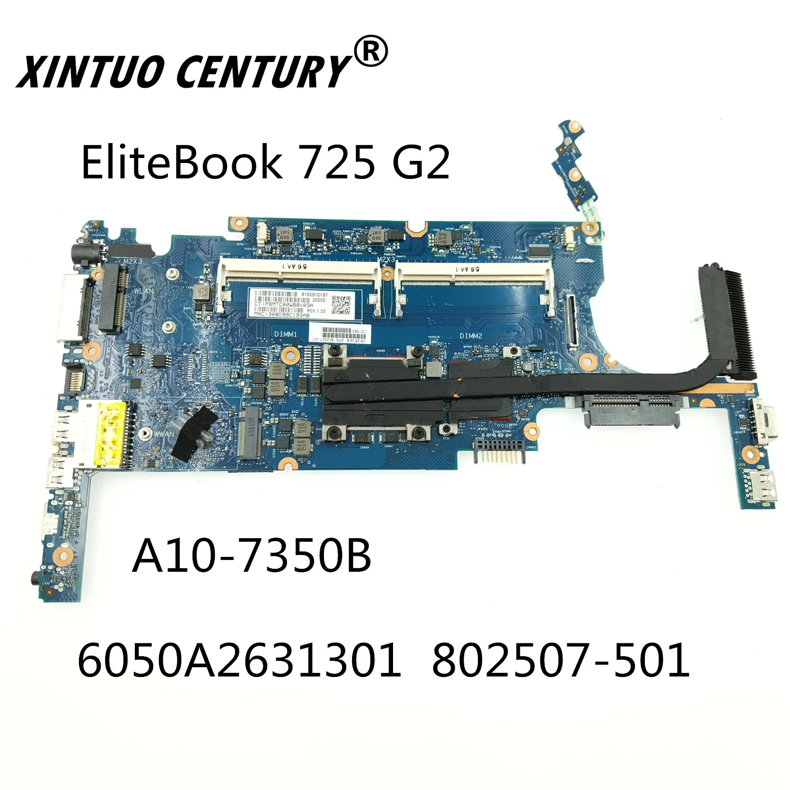 6050A2631301 For HP EliteBook 725 G2 computador portátil placa-mãe 802507-001 802507-501 A10 Pro-7350B CPU Totalmente testado ok
6050A2631301 For HP EliteBook 725 G2 computador portátil placa-mãe 802507-001 802507-501 A10 Pro-7350B CPU Totalmente testado ok