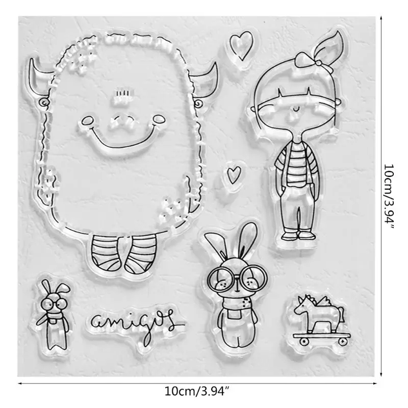Bunny Girl Silicone Clear Seal Stamp DIY Scrapbooking Embossing Photo Album Decorative Paper Card Craft 85LA
Bunny Girl Silicone Clear Seal Stamp DIY Scrapbooking Embossing Photo Album Decorative Paper Card Craft 85LA