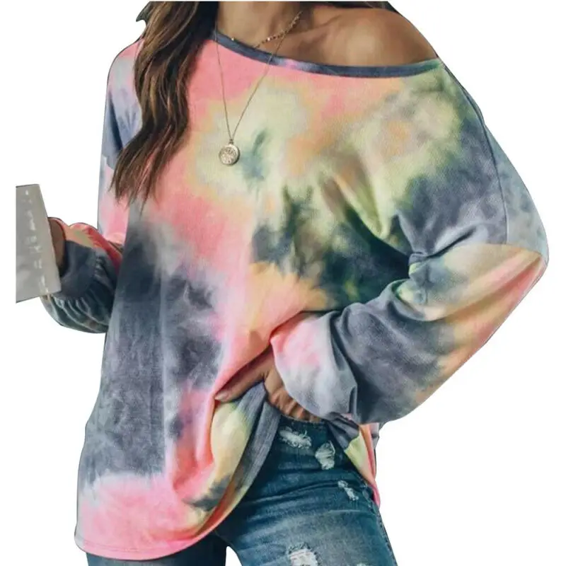 Women Gradient Sweatshirt Long Sleeve T-Shirt Pullover Jumper Autumn Casual Tops
Women Gradient Sweatshirt Long Sleeve T-Shirt Pullover Jumper Autumn Casual Tops