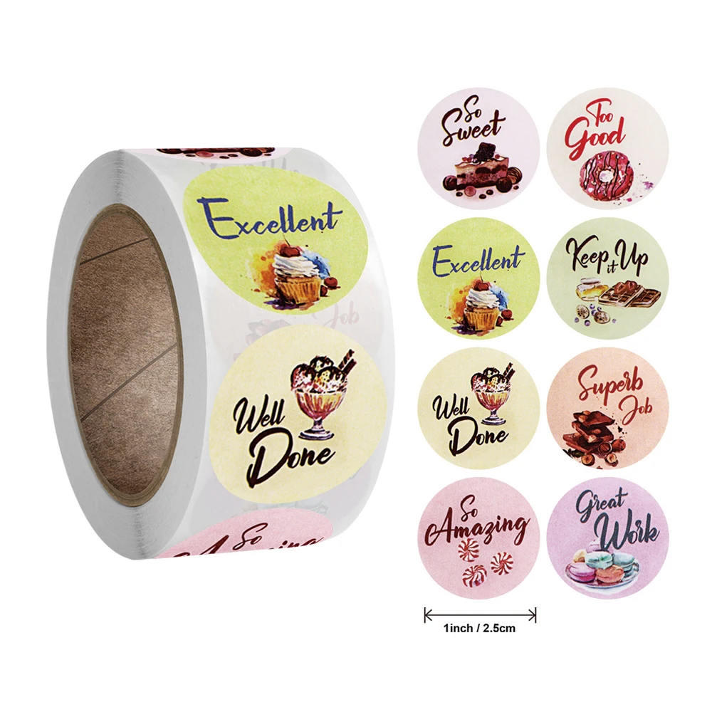 1inch 50-500Pcs Reward Stickers Motivational Stickers Roll for Kids for School Reward Students Teachers Cute Animals Stickers
1inch 50-500Pcs Reward Stickers Motivational Stickers Roll for Kids for School Reward Students Teachers Cute Animals Stickers