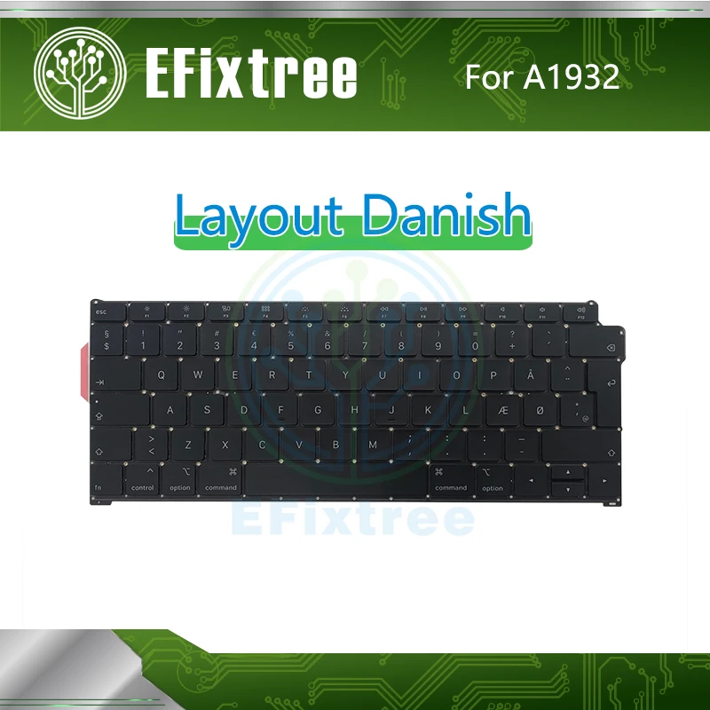 Full New Original For Macbook Air Retina 13" 13.3" A1932 Keyboard Danish DK MRE82 EMC 3184 Late 2018
Full New Original For Macbook Air Retina 13" 13.3" A1932 Keyboard Danish DK MRE82 EMC 3184 Late 2018