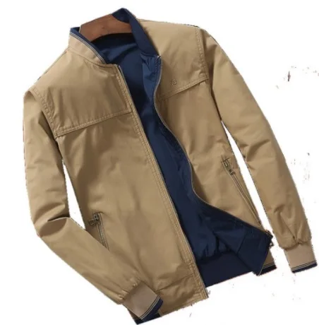NEW Cheap Wholesale Men's Windbreaker Double-sided Wear Jackets Men Baseball Pilot Bomber Pure Cotton Jacket Hip Hop Streetwear
NEW Cheap Wholesale Men's Windbreaker Double-sided Wear Jackets Men Baseball Pilot Bomber Pure Cotton Jacket Hip Hop Streetwear