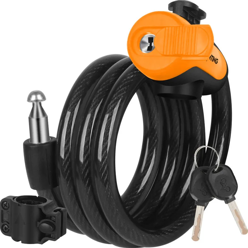Bicycle Lock Anti-Theft Electric Car Cable Lock Portable Bicycle Ring Lock Battery Car Security Lock
Bicycle Lock Anti-Theft Electric Car Cable Lock Portable Bicycle Ring Lock Battery Car Security Lock