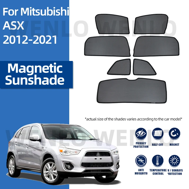 

For Mitsubishi ASX 2012-2021 Interior Curtain Car Sunshade Front Window Shield Windscreen Sun Shade Glass Visor Baby Sunshield