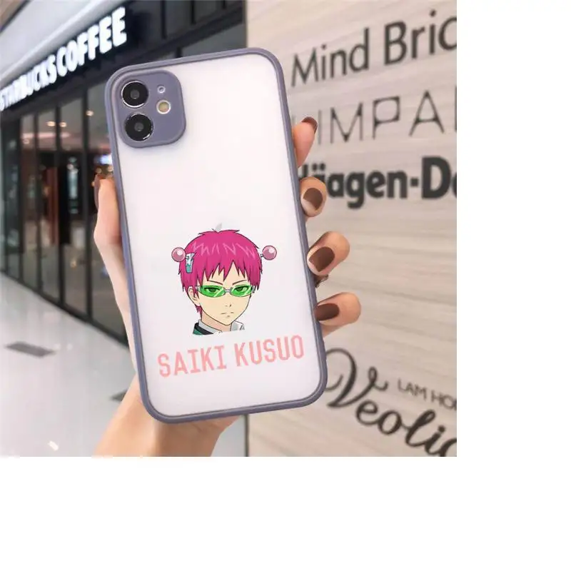 The Disastrous Life of Saiki K Saiki Kusuo Phone Cases matte transparent For iphone 7 8 11 12 plus mini x xs xr pro max cover
The Disastrous Life of Saiki K Saiki Kusuo Phone Cases matte transparent For iphone 7 8 11 12 plus mini x xs xr pro max cover