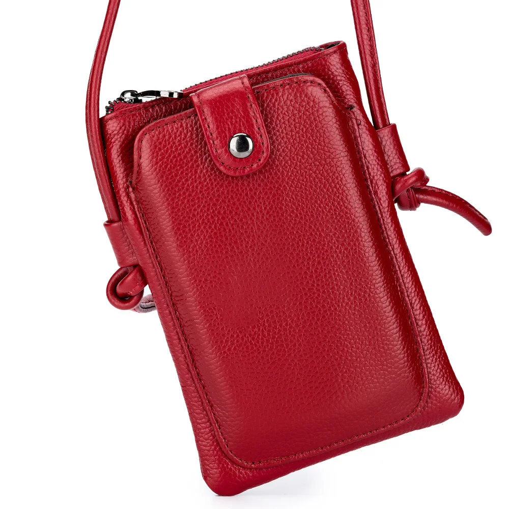 Luxury Genuine Leather Phone Shoulder Crossbody Bags Women Cowhide Lady Phone Wallet Pocket Mini Messenger Bags Female Handbag
Luxury Genuine Leather Phone Shoulder Crossbody Bags Women Cowhide Lady Phone Wallet Pocket Mini Messenger Bags Female Handbag