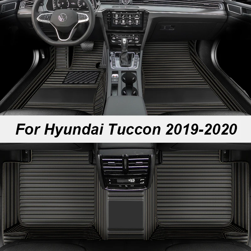 Роскошные кожаные автомобильные коврики на 5 сидений с карманами, напольные коврики для Hyundai Tuccon 2019 2020 / 2015 2016, аксессуары
Роскошные кожаные автомобильные коврики на 5 сидений с карманами, напольные коврики для Hyundai Tuccon 2019 2020 / 2015 2016, аксессуары