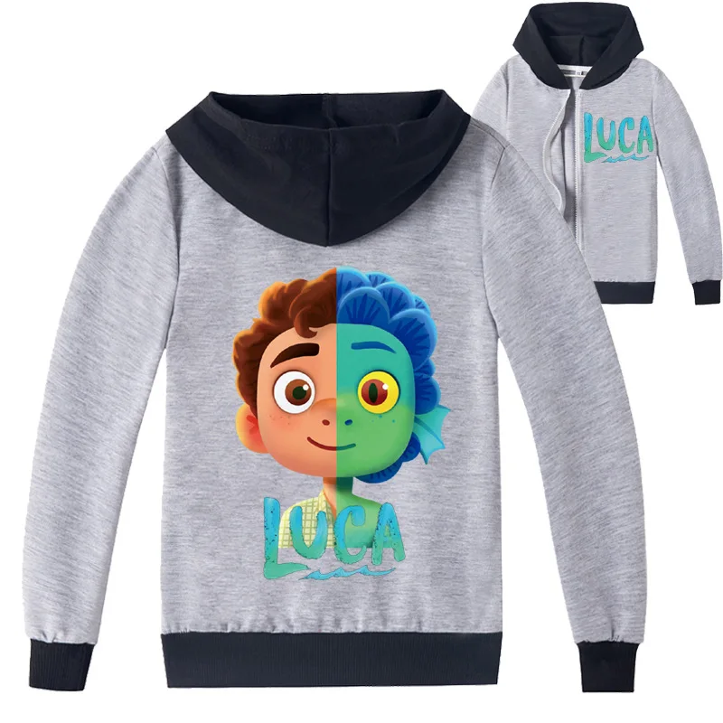 Kids Girl Cartoon Print Jackets New Movie Luca Zipper Jacket Baby Boy Hooded Cardigan Coat Toddler Boys Spring & Autumn Clothes
Kids Girl Cartoon Print Jackets New Movie Luca Zipper Jacket Baby Boy Hooded Cardigan Coat Toddler Boys Spring & Autumn Clothes