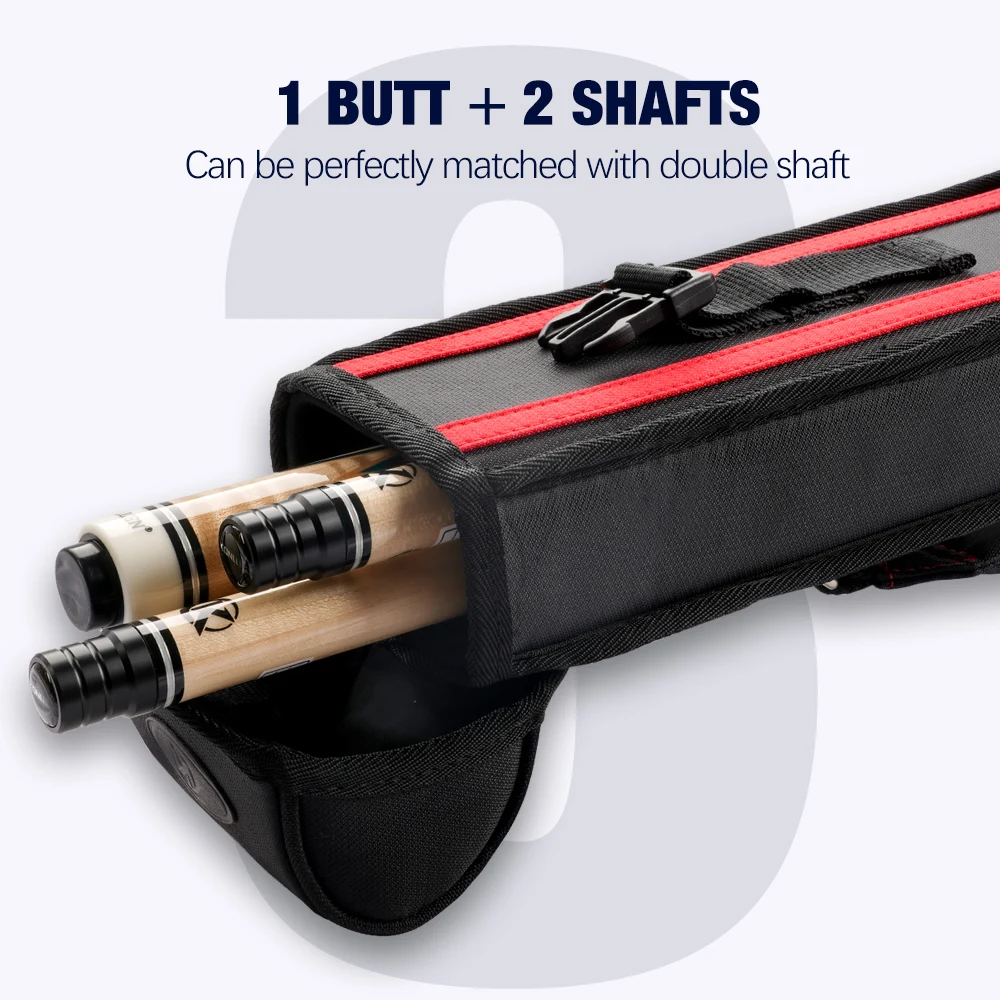 KONLLEN Billiard Carom Cue Case 3 Holes 2 Shafts 1 Butt Cue Case Bag 82cm Length Fabric Durable High-end Billiards Accessories
KONLLEN Billiard Carom Cue Case 3 Holes 2 Shafts 1 Butt Cue Case Bag 82cm Length Fabric Durable High-end Billiards Accessories