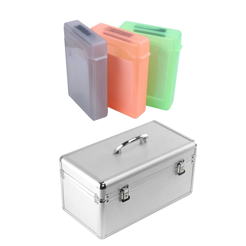 5 PCS 3.5 inch IDE Sata HDD External Case & Aluminum & Eva Protection for 8 x 3.5 & 6 x 2.5 Inch Hard Drive
5 PCS 3.5 inch IDE Sata HDD External Case & Aluminum & Eva Protection for 8 x 3.5 & 6 x 2.5 Inch Hard Drive