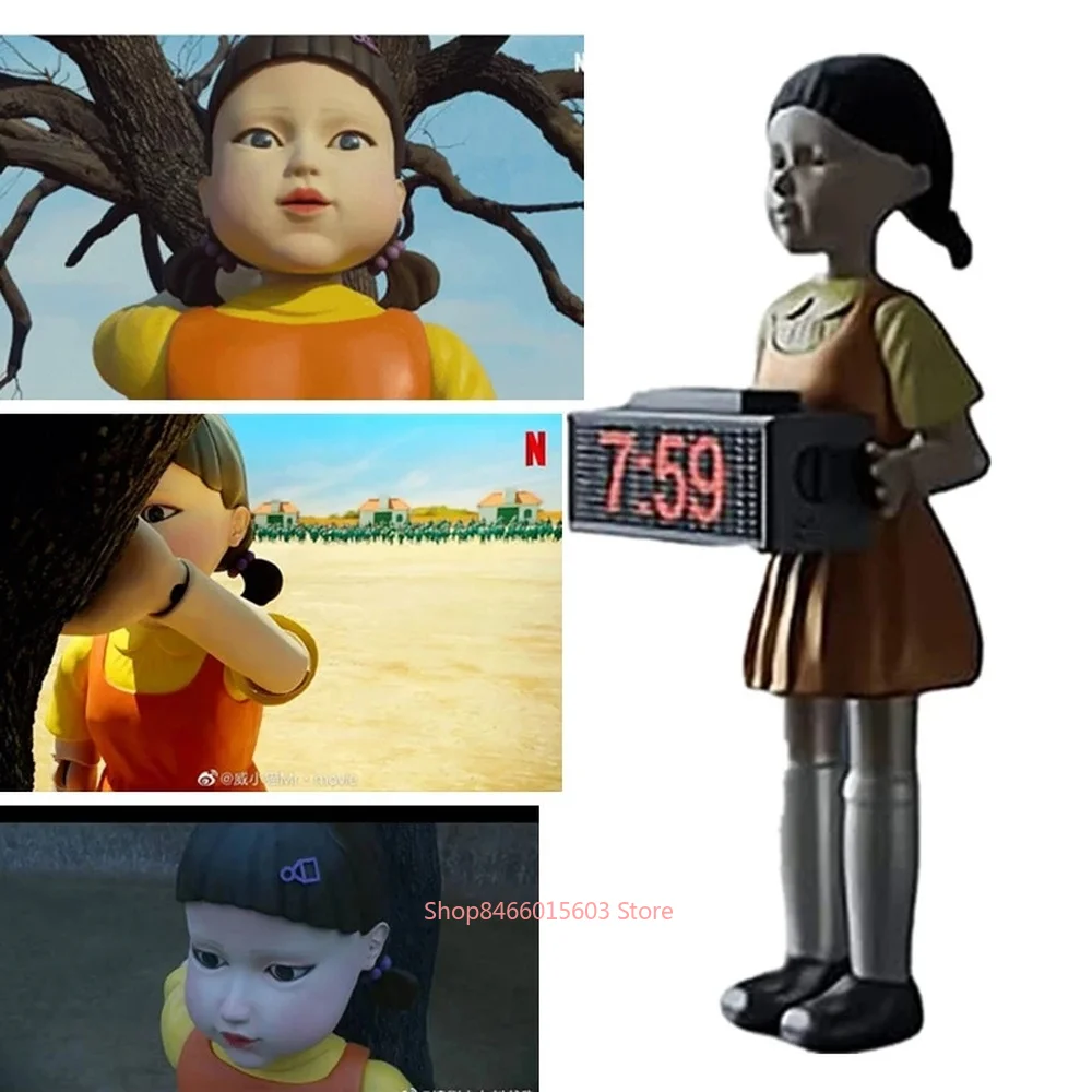 Игрушка-будильник из фильма «кальмар», будильник для кукол с Shoot, подарок на Хэллоуин, Рождество, карнавал, вечеринку, детский день рождения
Игрушка-будильник из фильма «кальмар», будильник для кукол с Shoot, подарок на Хэллоуин, Рождество, карнавал, вечеринку, детский день рождения