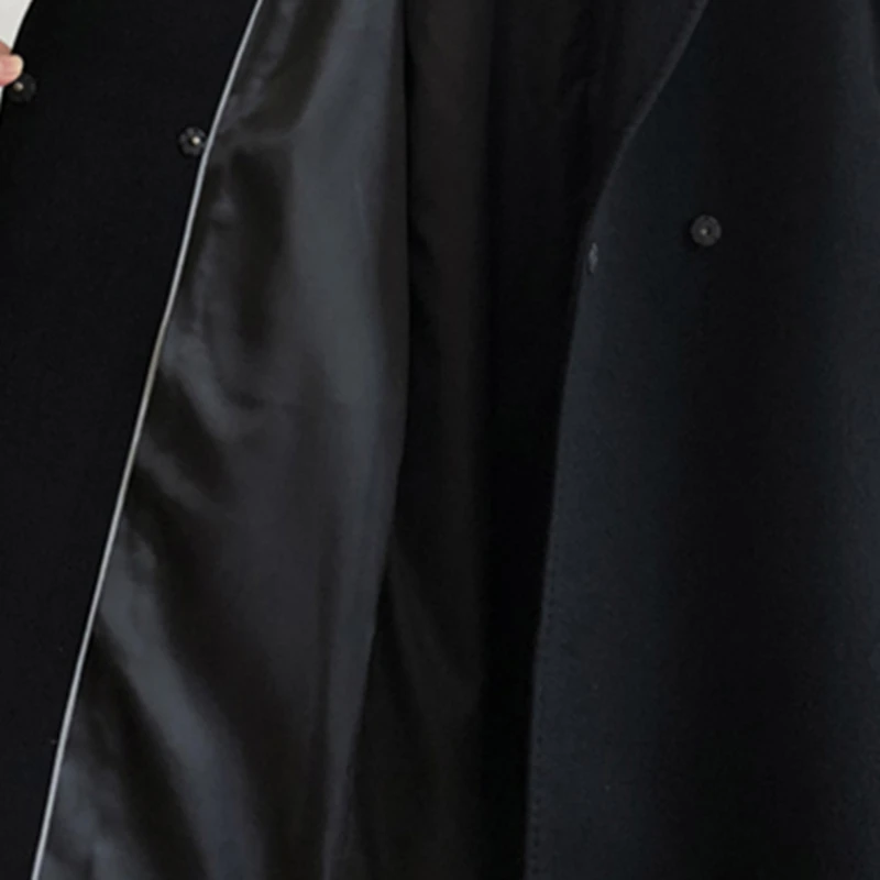 Fall/Winter 2021black woolen coat women's fashion coat loose belt temperament is thin casual wool coat trench Office Lady Long
Fall/Winter 2021black woolen coat women's fashion coat loose belt temperament is thin casual wool coat trench Office Lady Long