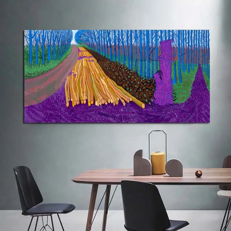 Noble Motive of Purple Wood Art Canvas Painting Posters Prints Modern Painting Wall Picture For Living Room Home Decoration
Noble Motive of Purple Wood Art Canvas Painting Posters Prints Modern Painting Wall Picture For Living Room Home Decoration