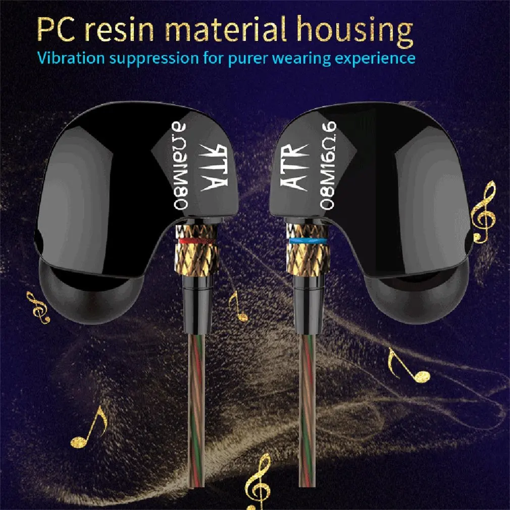 Original KZ HiFi Sport Earphones ATR Copper Driver 3.5mm In Ear Headset Stereo Super Bass Noise Isolating With Microphone
Original KZ HiFi Sport Earphones ATR Copper Driver 3.5mm In Ear Headset Stereo Super Bass Noise Isolating With Microphone