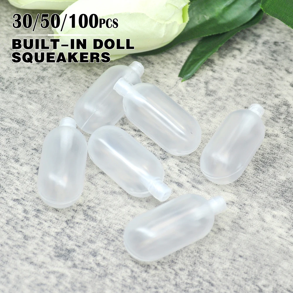 30/50/100Pcs Toy Squeakers Repair Parts Pet Puppy Toy Noise Generator Plug-in Cylindrical Replacement Parts 20*40mm Plastic 
30/50/100Pcs Toy Squeakers Repair Parts Pet Puppy Toy Noise Generator Plug-in Cylindrical Replacement Parts 20*40mm Plastic