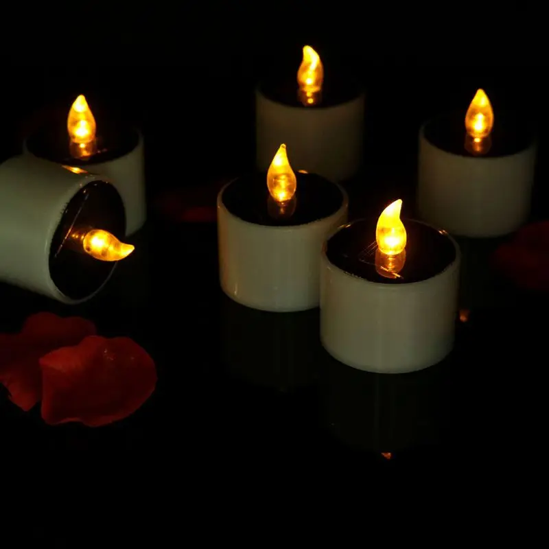 T21D 6pcs Solar Powered LED Candle Light Yellow Flicker Tea Lamp Festival Christmas Wedding Romantic Decor
T21D 6pcs Solar Powered LED Candle Light Yellow Flicker Tea Lamp Festival Christmas Wedding Romantic Decor