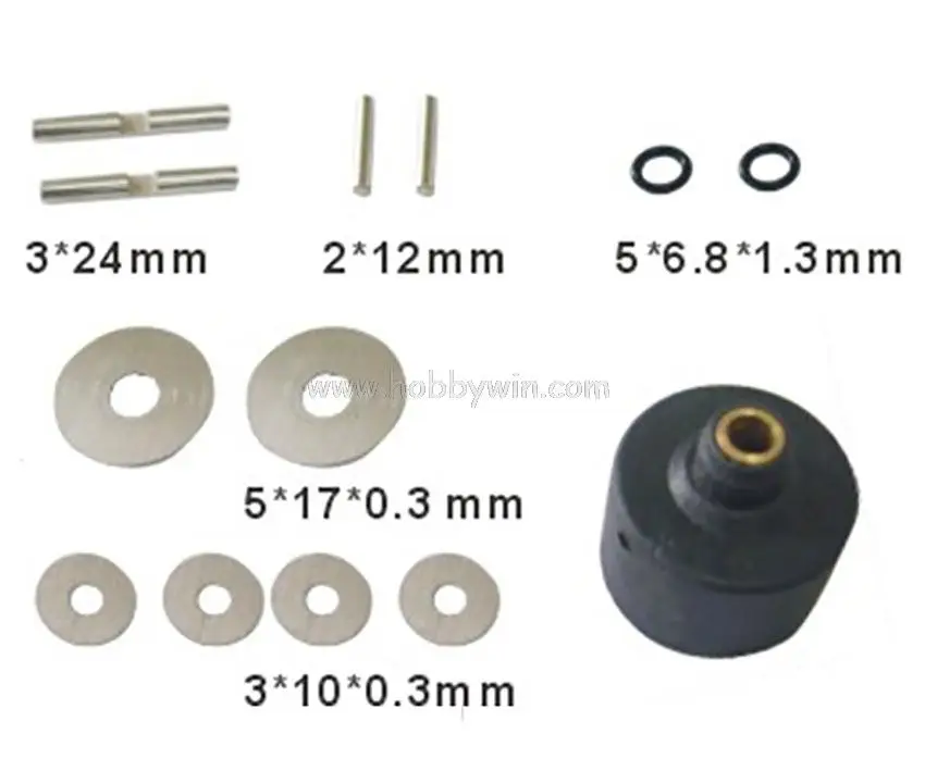 HBX part 3318-T012 Diff. Case Diff. Axles Pins Shims Diff Seals for HAIBOXING 1/10 1/8 RC MOdel Nitro Off-Road Monster Truck
HBX part 3318-T012 Diff. Case Diff. Axles Pins Shims Diff Seals for HAIBOXING 1/10 1/8 RC MOdel Nitro Off-Road Monster Truck