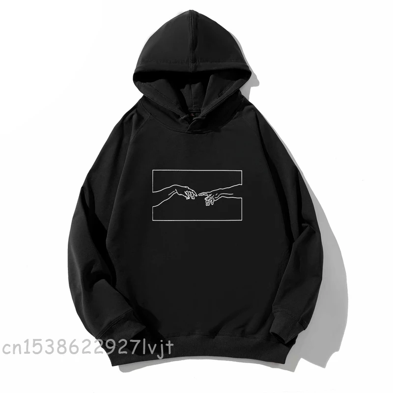 Skuggnas Creation Hands Line Art Men Premium Cotton Hoodie Sweatshirts Pullover Jumper Outfits Tumblr Gothic Aesthetic Harajuku
Skuggnas Creation Hands Line Art Men Premium Cotton Hoodie Sweatshirts Pullover Jumper Outfits Tumblr Gothic Aesthetic Harajuku