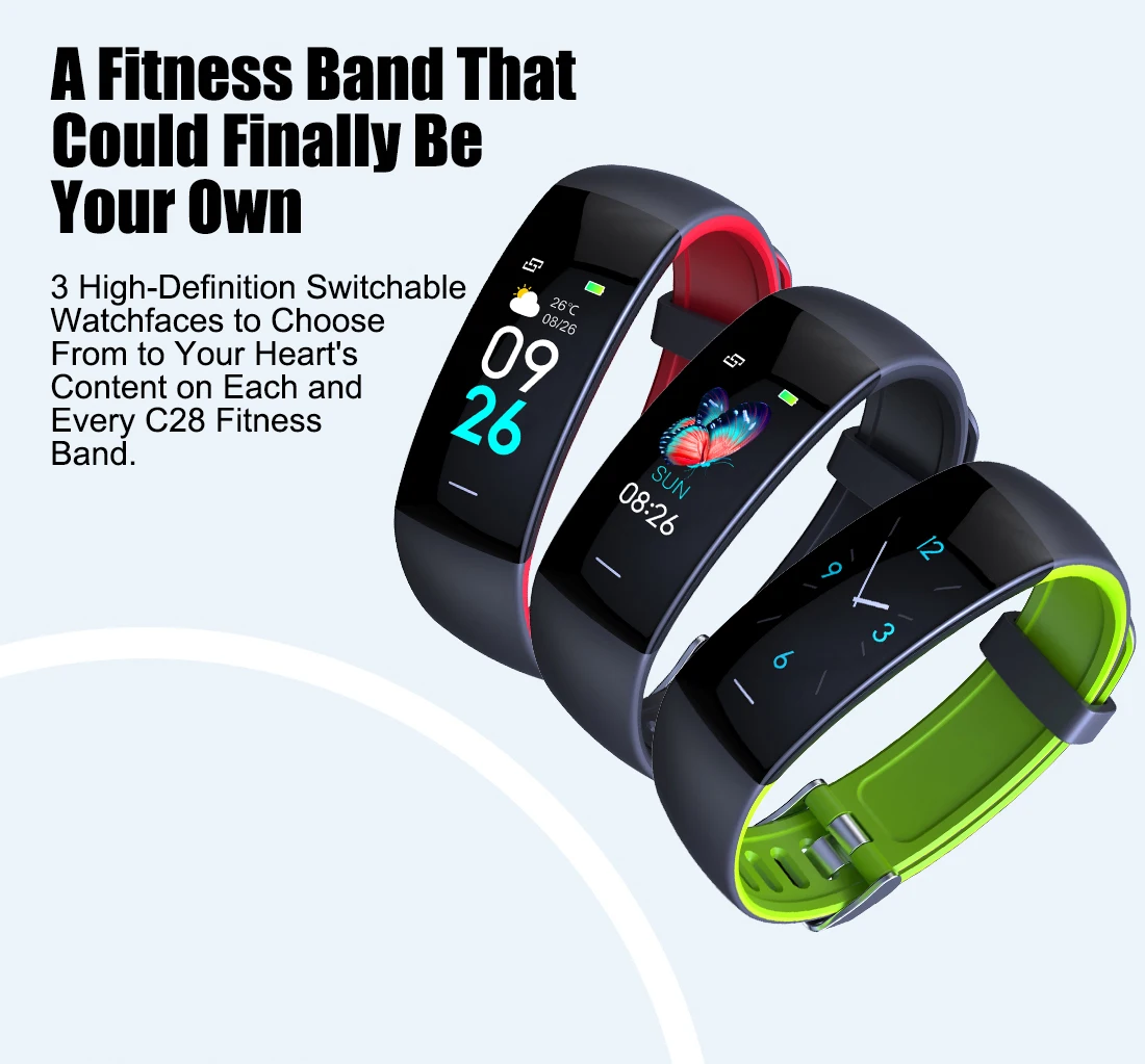 Smart Watch With Heart Rate Monitor Weather and Message Push Activity Tracker Fitness Smartwatch Band IP68 for ISO Android
Smart Watch With Heart Rate Monitor Weather and Message Push Activity Tracker Fitness Smartwatch Band IP68 for ISO Android