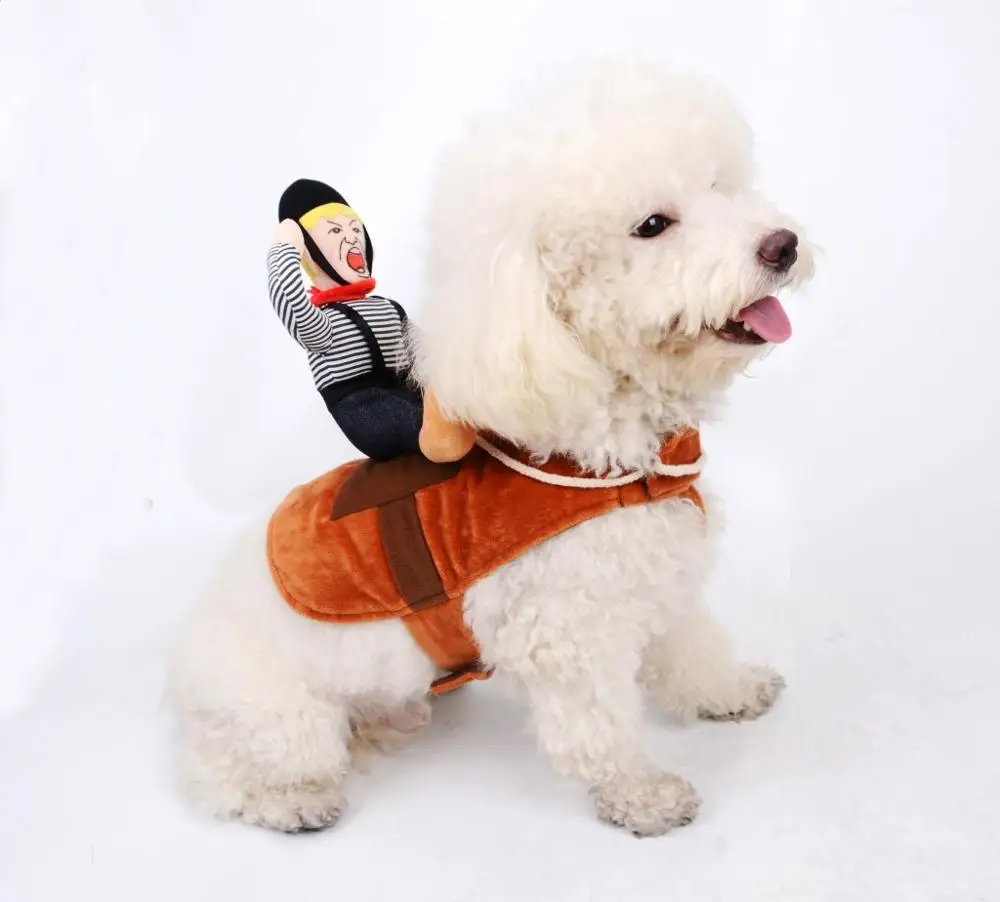 Cowboy Pet Dog Costume Clothes Funny Dressing up Jacket Coats for Dogs French Bulldog Chihuahua Pet Clothing 
Cowboy Pet Dog Costume Clothes Funny Dressing up Jacket Coats for Dogs French Bulldog Chihuahua Pet Clothing