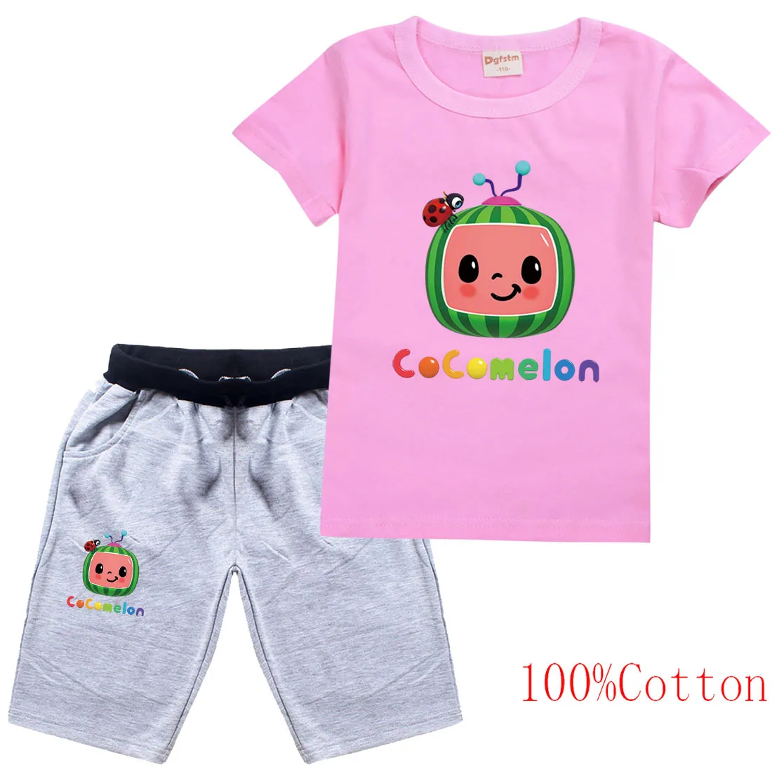 Cute Cocomelon Shirt Shorts 2pcs Sets Kids Songs Lbb Lbb Jr Little Baby Bum Learning Watermelon Clothes Girls Boys Sportswear
Cute Cocomelon Shirt Shorts 2pcs Sets Kids Songs Lbb Lbb Jr Little Baby Bum Learning Watermelon Clothes Girls Boys Sportswear