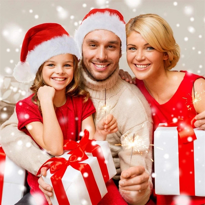 2022 New Year Thick Christmas Hat Adults Kids Christmas Decorations for Home Xmas Santa Claus Gifts Navidad Decor Winter Caps
2022 New Year Thick Christmas Hat Adults Kids Christmas Decorations for Home Xmas Santa Claus Gifts Navidad Decor Winter Caps