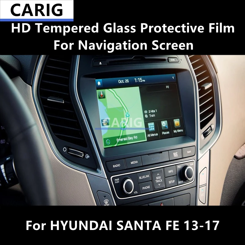 For HYUNDAI SANTA FE 13-17 Navigation Screen HD Tempered Glass Protective Film Anti-scratch Repair Film Accessorie Refit
For HYUNDAI SANTA FE 13-17 Navigation Screen HD Tempered Glass Protective Film Anti-scratch Repair Film Accessorie Refit